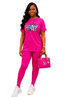 Just Pray Loungewear Set (Pink)