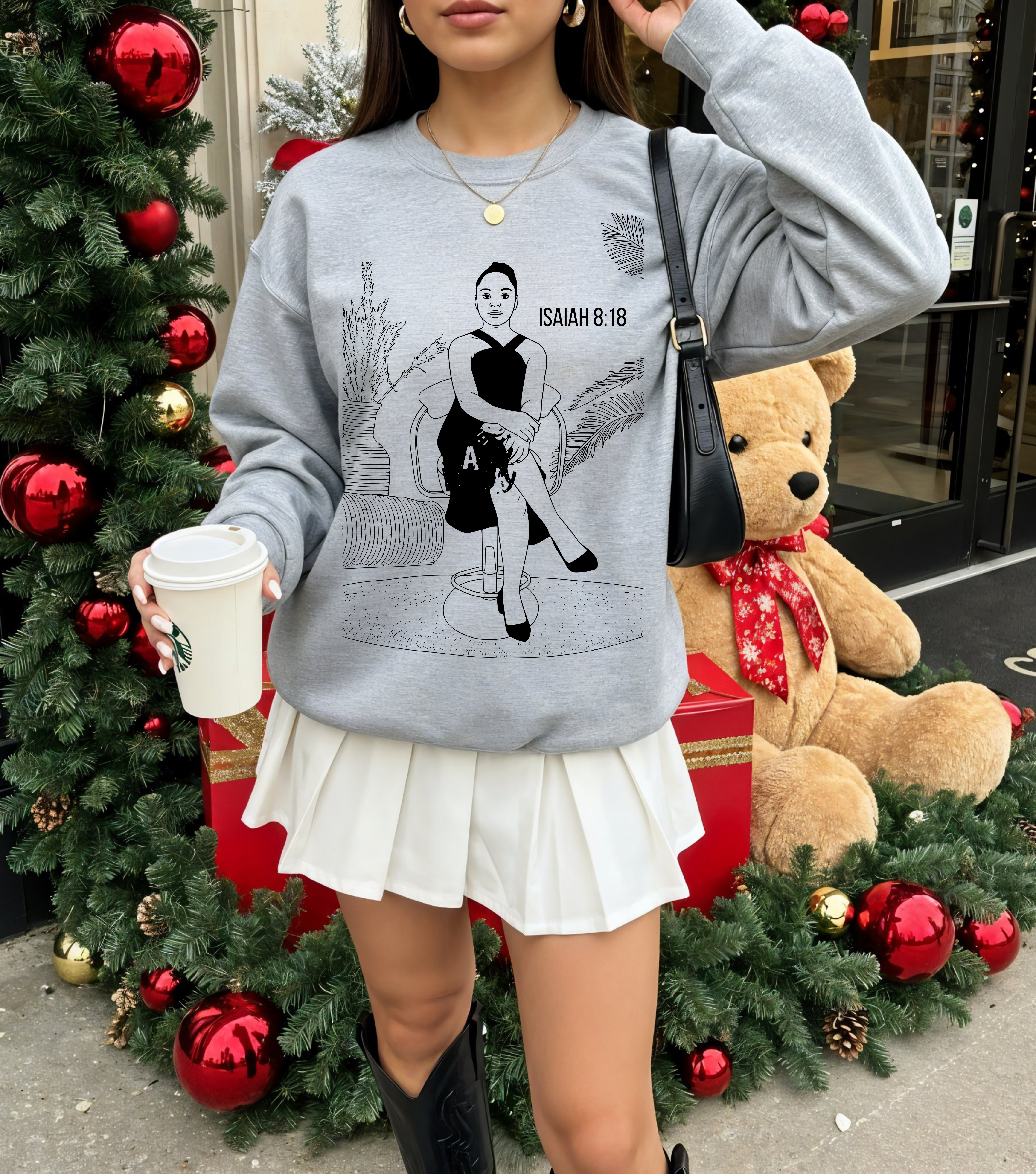 Custom Faith Portrait Sweatshirt