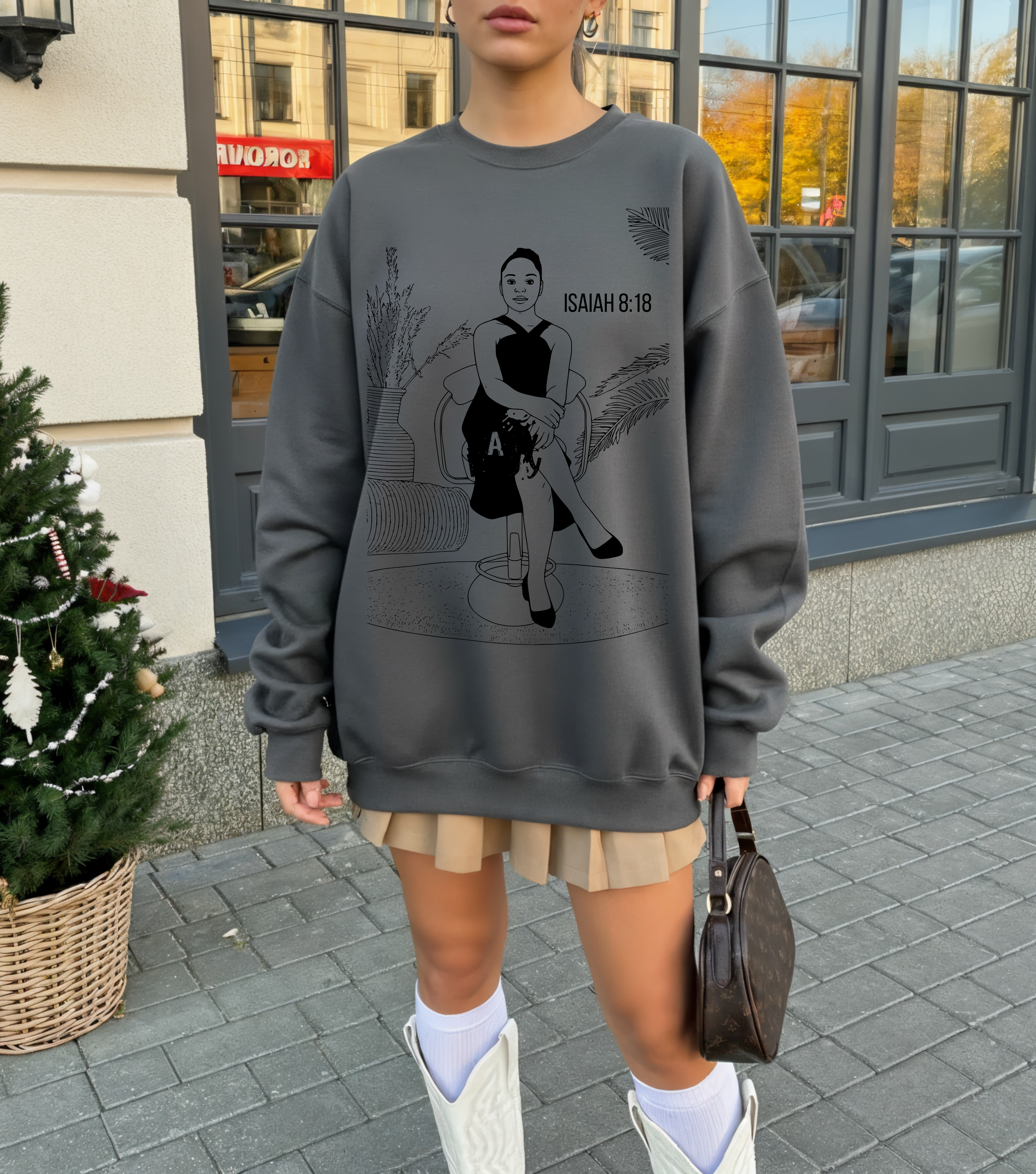 Custom Faith Portrait Sweatshirt