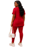Heritage Bow Loungewear Set – Red