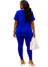 Faith Moves Mountains Loungewear Set – Royal Blue