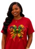 Heritage Bow Loungewear Set – Red