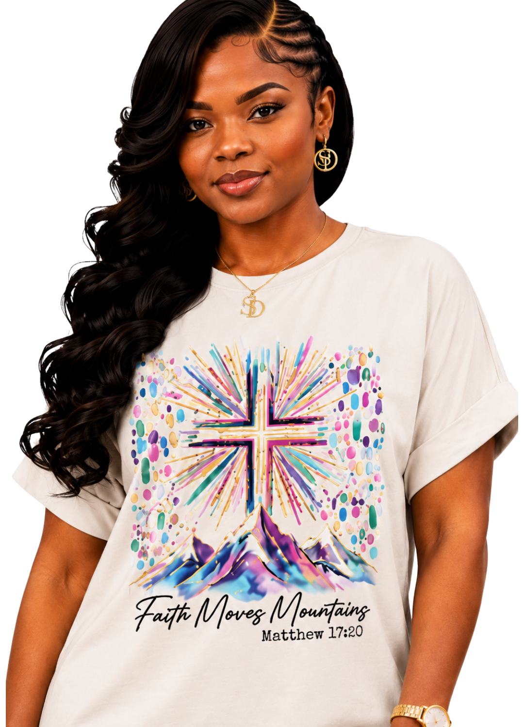Faith Moves Mountains Loungewear Set – Royal Blue