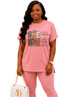 She Is... Loungewear Set – Blush Pink