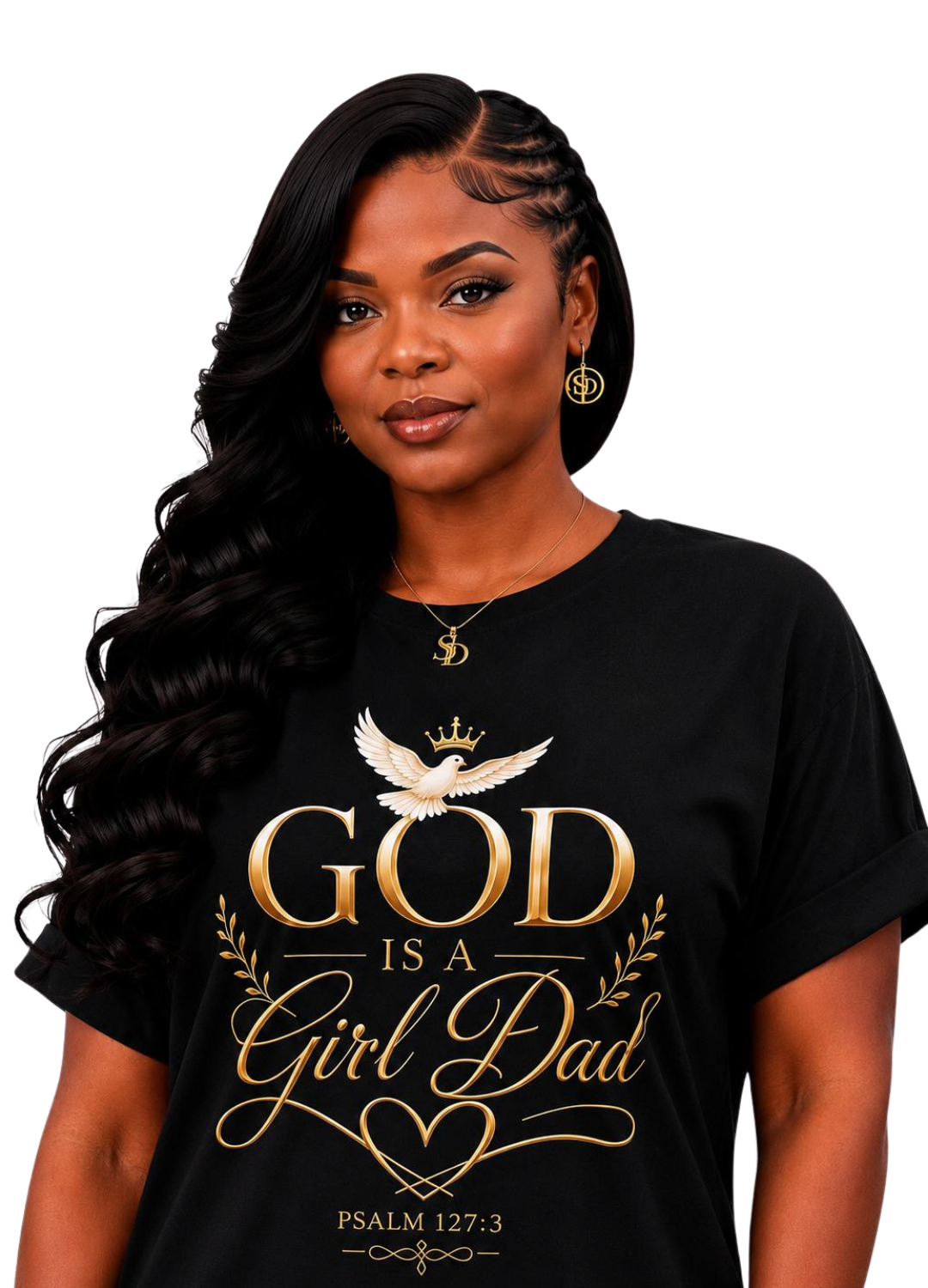 God Is a Girl Dad Loungewear Set