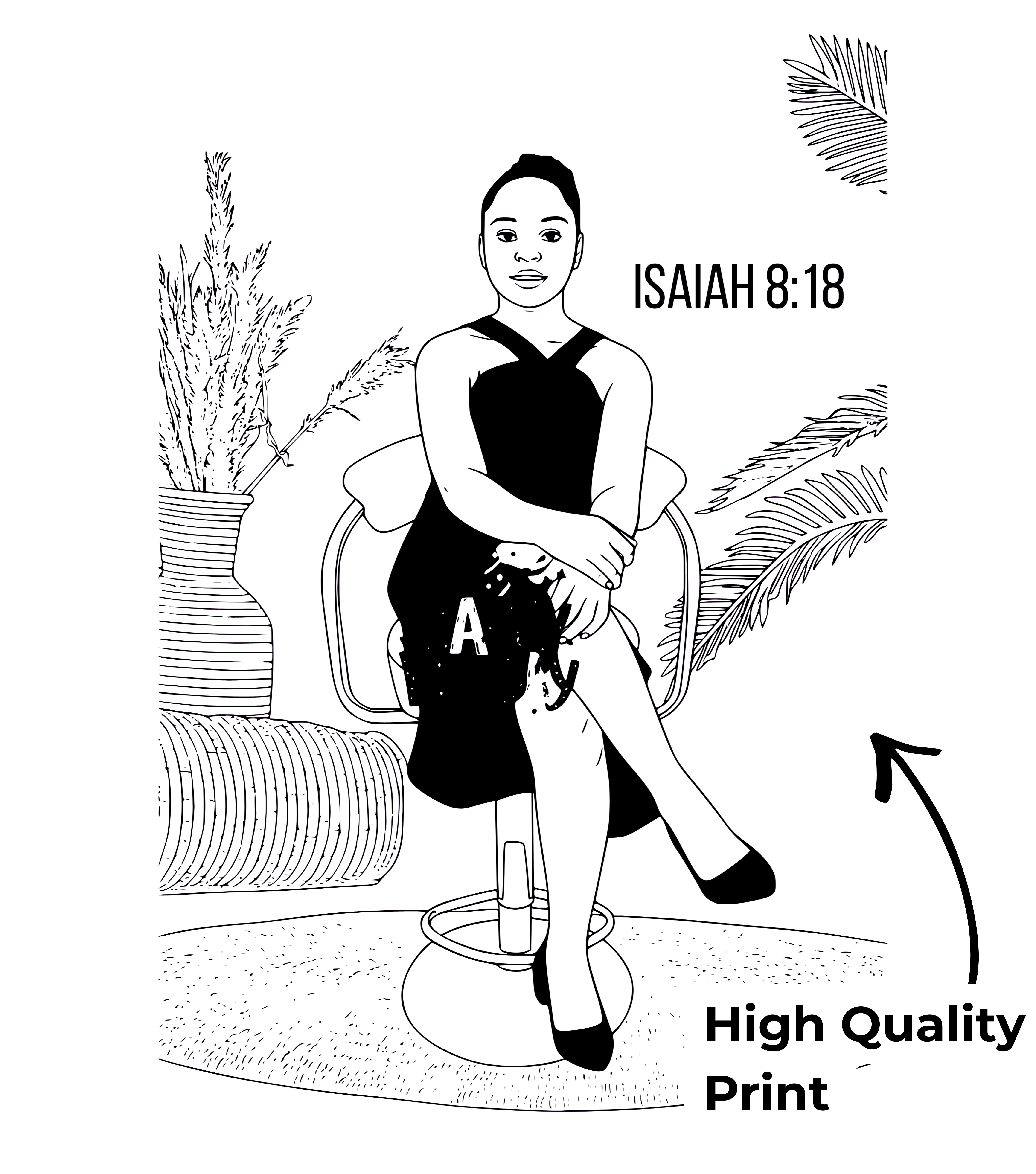 Custom Faith Portrait Sweatshirt