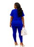 God Is Within Her Loungewear Set (Bright Blue)
