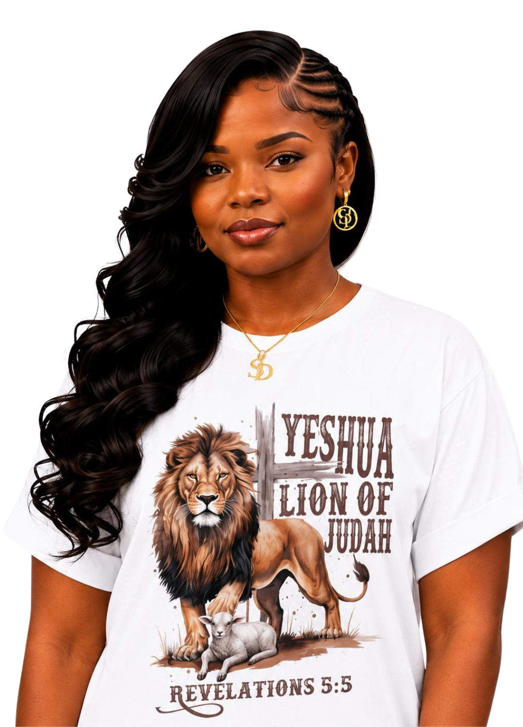 Yeshua Lion of Judah Loungewear Set- White