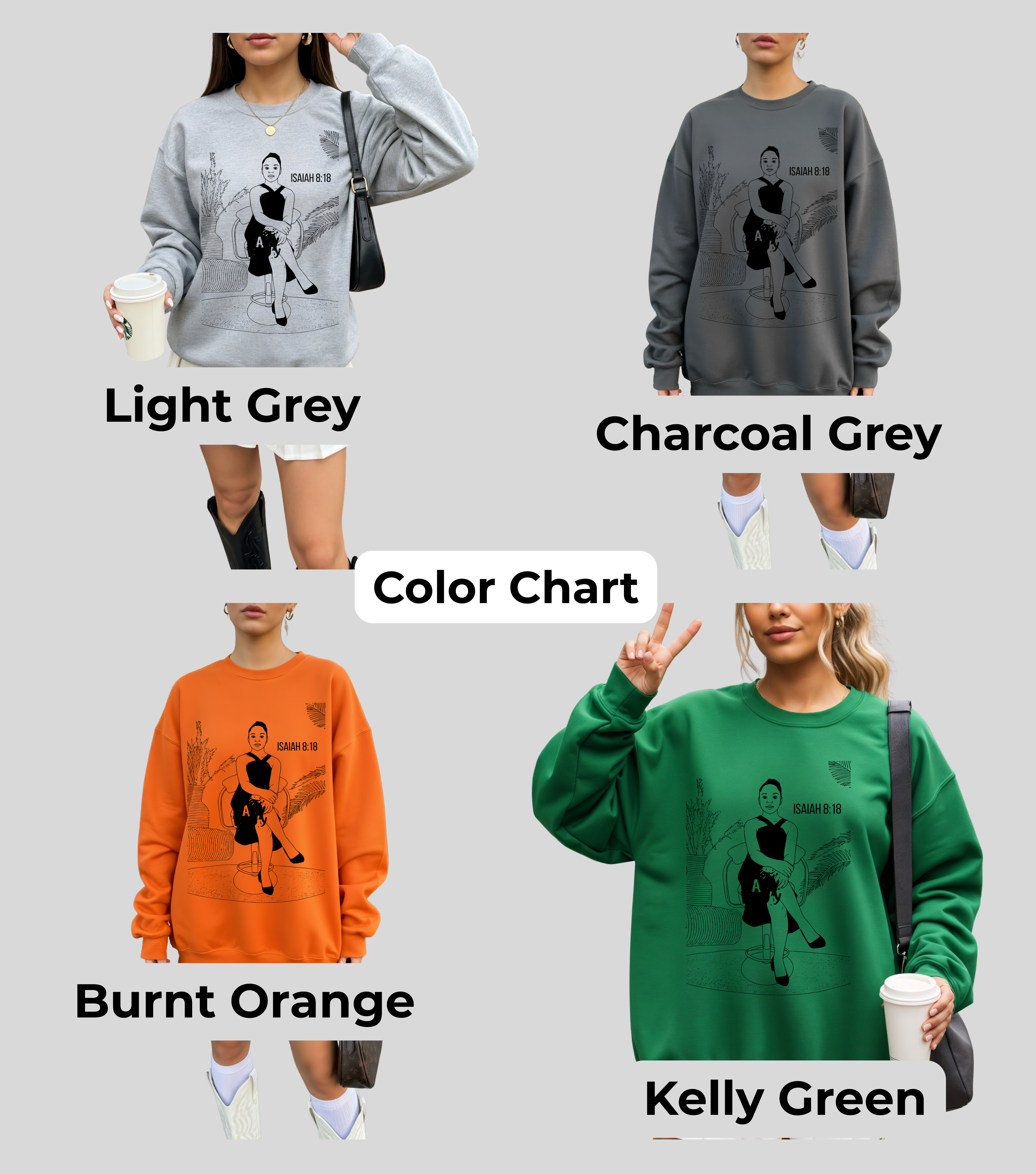 Custom Faith Portrait Sweatshirt