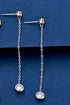 Moissanite Chain Earrings