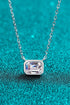 Beautiful Words 1 Carat Moissanite Pendant Necklace - Sharon David's