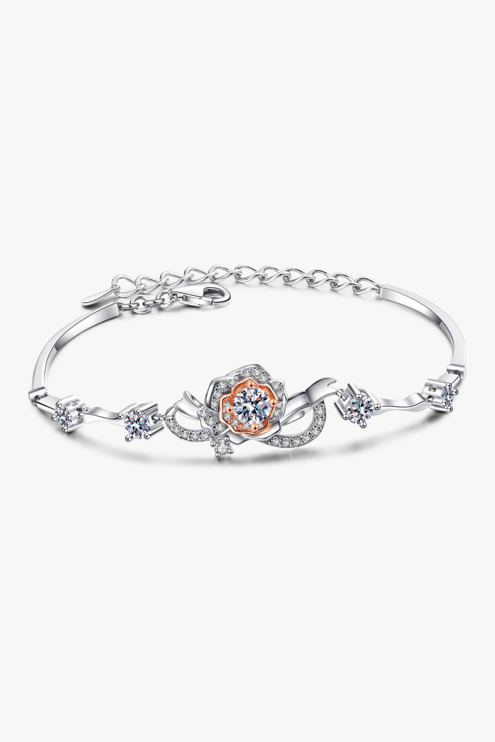 925 Sterling Silver Moissanite Bracelet - Sharon David's