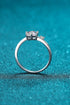 On My Mind 925 Sterling Silver Moissanite Ring - Sharon David's