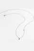 A To F Zircon 925 Sterling Silver Necklace