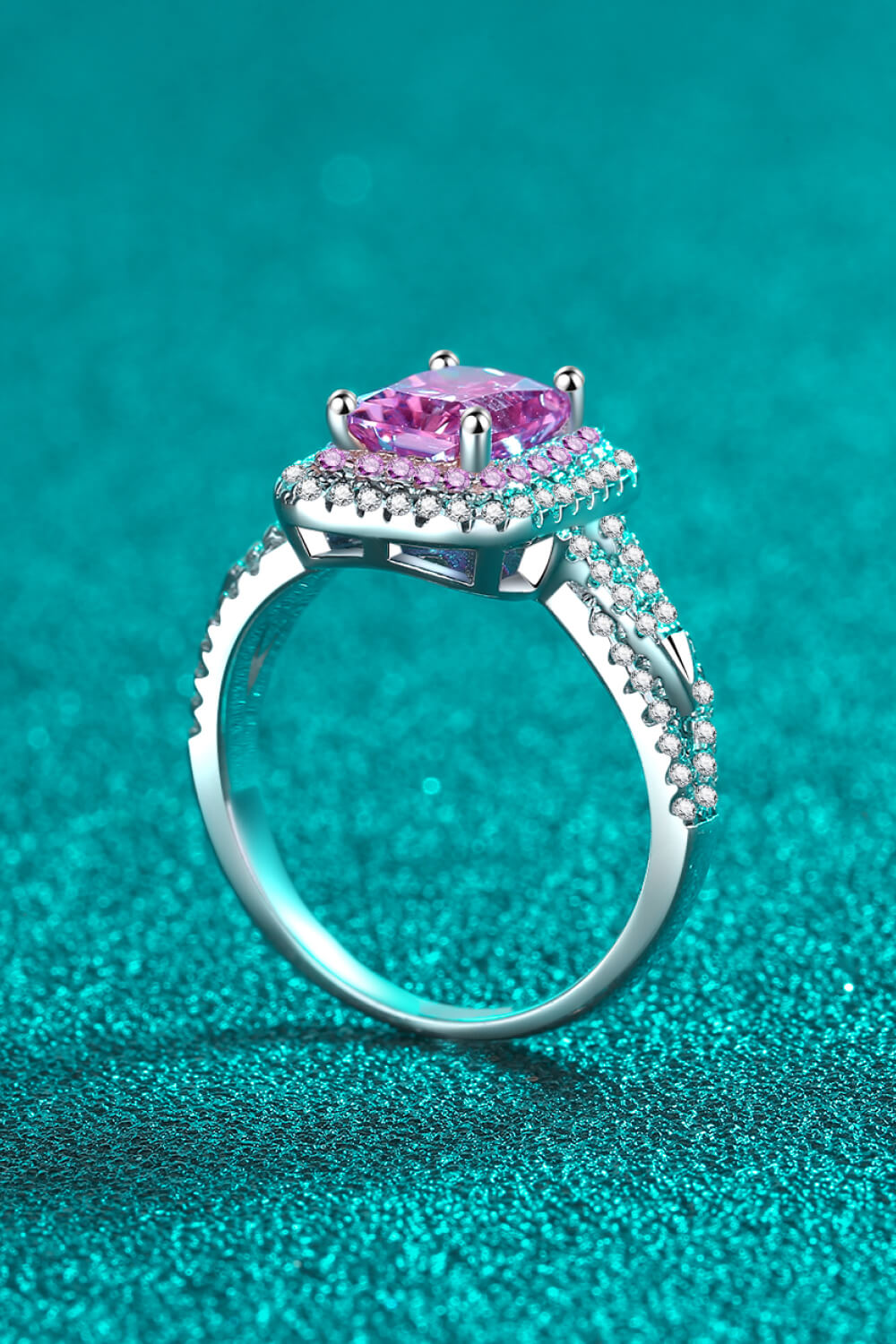 Can't Stop Your Shine 2 Carat Moissanite Ring - Sharon David's
