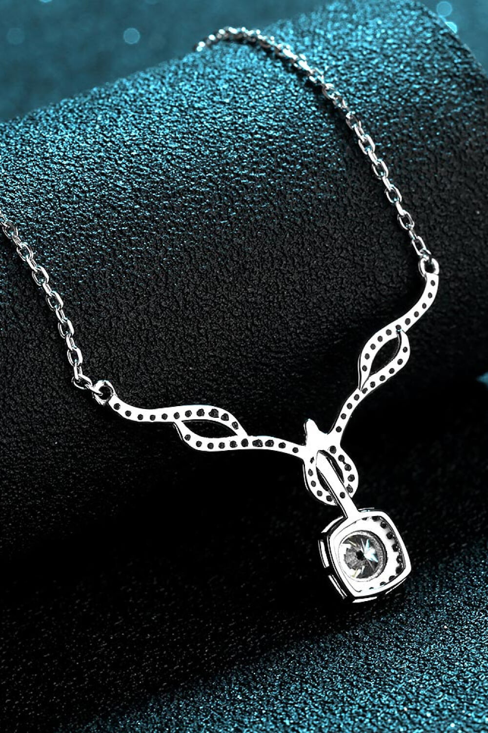 Right On Trend Moissanite Pendant Necklace - Sharon David's