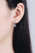 1 Carat Moissanite Drop Earrings - Sharon David's