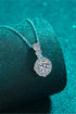 I Am Treasured 1 Carat Moissanite 925 Sterling Silver Necklace