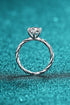 1 Carat Moissanite 6-Prong Twisted Ring - Sharon David's