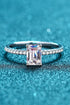 925 Sterling Silver Ring with Moissanite - Sharon David's