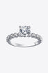 Classic 4-Prong Moissanite Ring