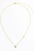 A To F Zircon 925 Sterling Silver Necklace