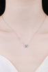 Beautiful Words 1 Carat Moissanite Pendant Necklace - Sharon David's