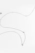 A To F Zircon 925 Sterling Silver Necklace