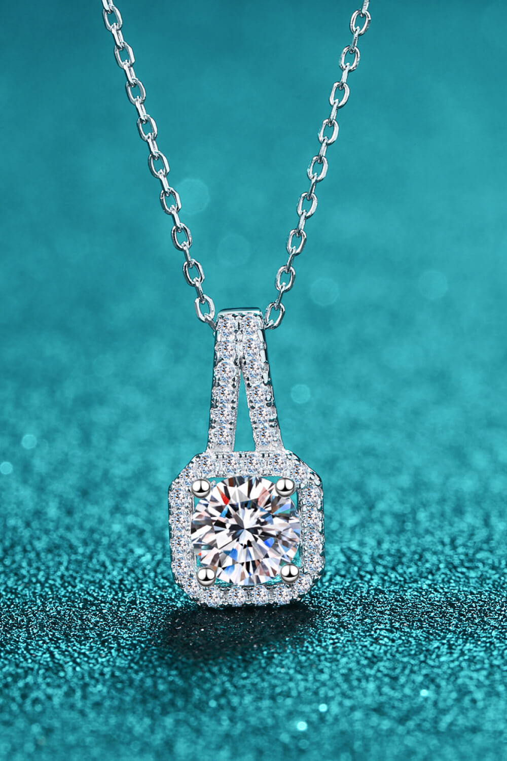 Look Amazing 2 Carat Moissanite Pendant Necklace - Sharon David's