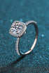 Square Moissanite Ring - Sharon David's