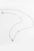 A To F Zircon 925 Sterling Silver Necklace