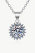 925 Sterling Silver Moissanite Pendant Necklace - Sharon David's
