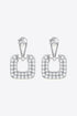 1.68 Carat Moissanite 925 Sterling Silver Drop Earrings
