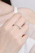 Curious Time 925 Sterling Silver Moissanite Ring - Sharon David's