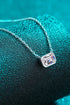 Beautiful Words 1 Carat Moissanite Pendant Necklace - Sharon David's