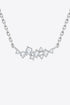 Allure Moissanite Pendant Chain Necklace