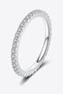 Curious Time 925 Sterling Silver Moissanite Ring - Sharon David's