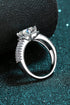 Sterling Silver Moissanite Ring - Sharon David's