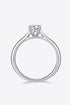 Moissanite 925 Sterling Silver Solitaire Ring
