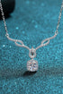 Right On Trend Moissanite Pendant Necklace - Sharon David's