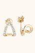 Moissanite Minimalist 925 Sterling Silver Earrings