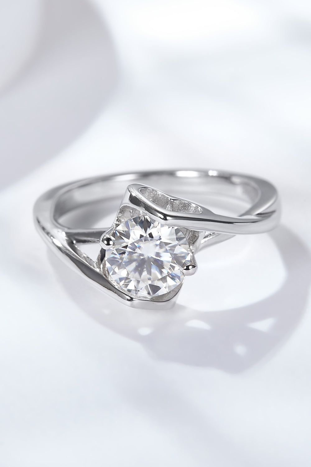 What I Need 1 Carat Moissanite Ring