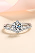 925 Sterling Silver Ring with 1 Carat Moissanite - Sharon David's