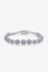 925 Sterling Silver 10.4 Carat Moissanite Bracelet - Sharon David's