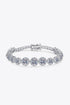 925 Sterling Silver 10.4 Carat Moissanite Bracelet - Sharon David's