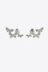 Zircon Butterfly 925 Sterling Silver Earrings