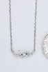 Allure Moissanite Pendant Chain Necklace