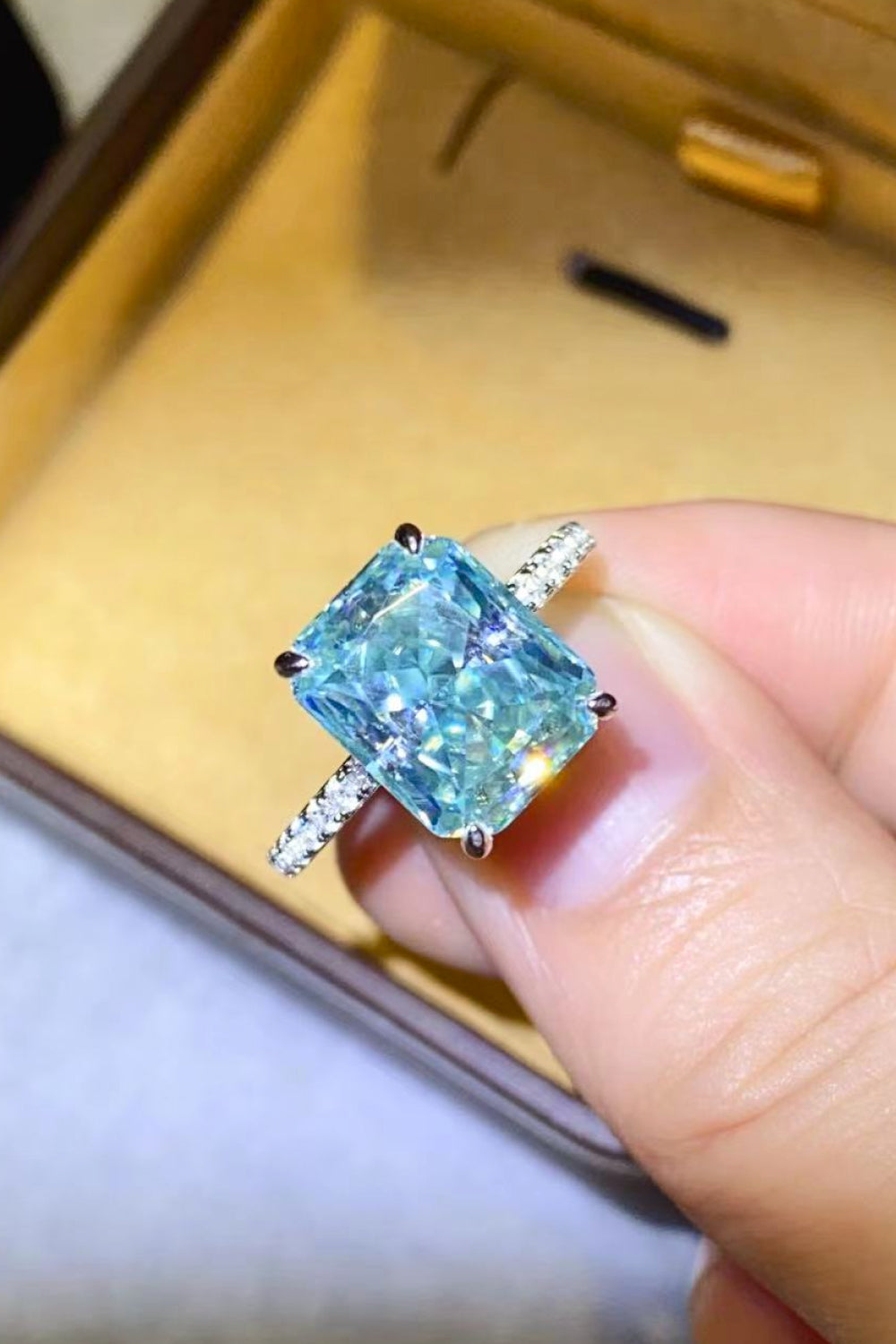 2 Carat Moissanite Ring - Sharon David's