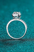 Square Moissanite Ring - Sharon David's
