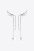 Platinum-Plated Crawl Earrings